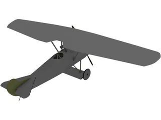 Toy Airplane 3D Model