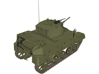 M5 A1 3D Model