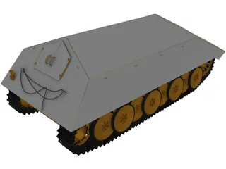 Ramm Tiger 3D Model