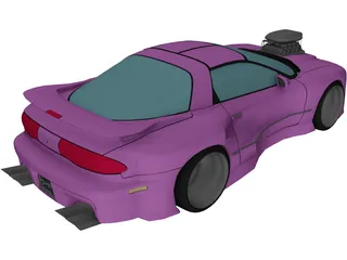 Pontiac Firebird [Supercharged] 3D Model