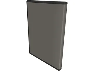 DVD Case 3D Model