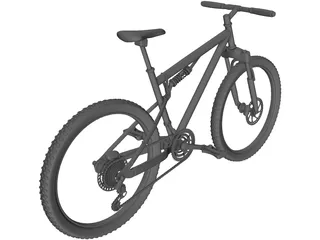 Bike Mountain 3D Model