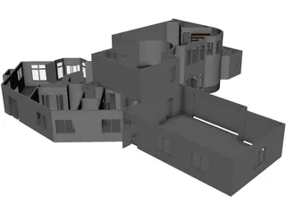 House Large 3D Model