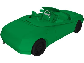 Alfa Romeo Spider (1995) 3D Model