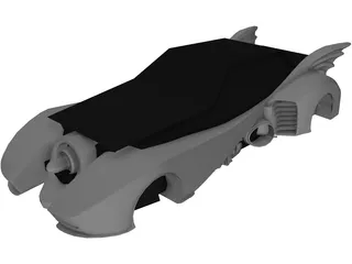 Batmobile (1989) 3D Model