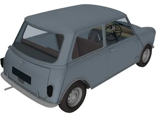 Austin Mini 3D Model