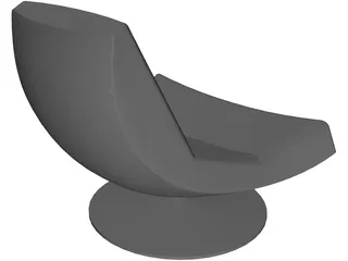 Chair Olivier Lounge 3D Model