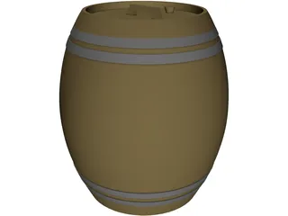 Beer Barrel Dispencer 3D Model