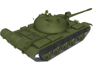 T-55 3D Model
