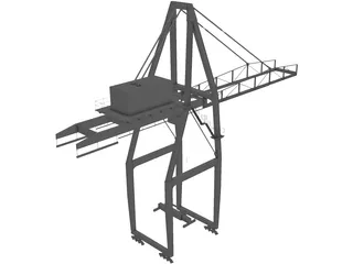 Crane 3D Model