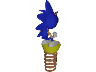 Sonic The Hedgehog 3D Model