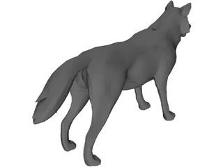 Wolf 3D Model