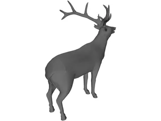 Elk 3D Model