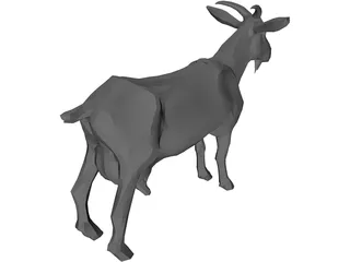 Goat 3D Model