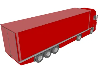 DAF Truck 3D Model