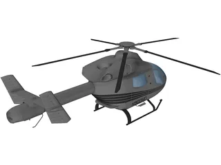 MD-900 Explorer 3D Model