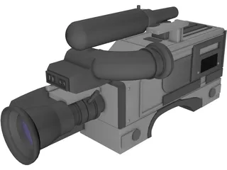 Camera 3D Model