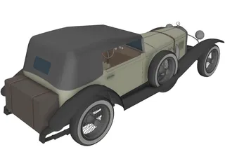 Mercedes-Benz (1928) 3D Model