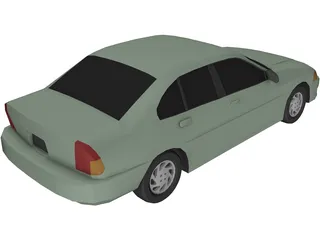 Mitsubishi Mirage 3D Model
