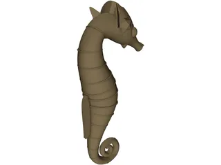 Seahorse 3D Model