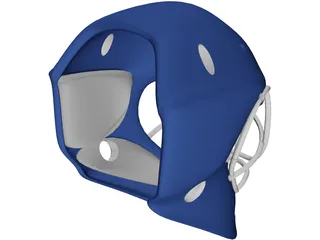 Hockey Goalie Mask 3D Model