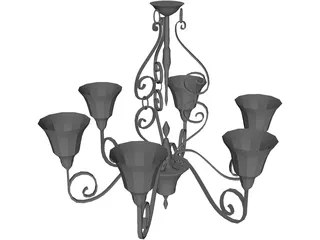 Chandelier 3D Model