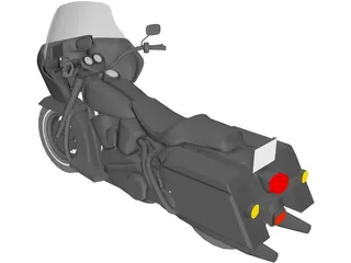 Harley-Davidson 3D Model