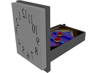 Pinball 3D Model