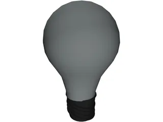 Light Bulb [+Interior] 3D Model