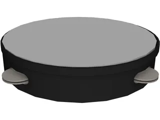 Tamborine 3D Model