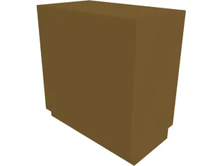 Chest of Drawers 3D Model