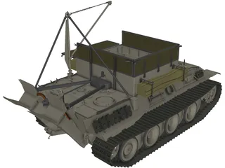 Bergerat 3D Model