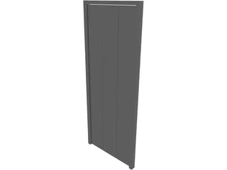 Door Decorative Center Panel 3D Model