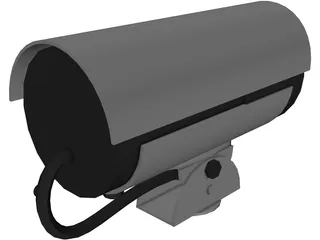 CCTV Camera 3D Model