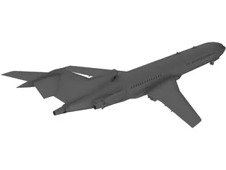 Boeing 727 3D Model
