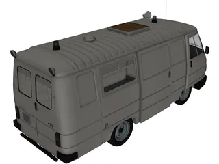 Peugeot J9 3D Model