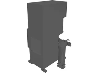 Press Machine 3D Model