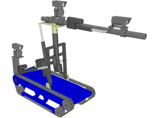 IEDD Wheelbarrow 3D Model
