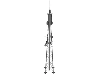 Radio Tower 3D Model