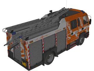 DAF Leyland 55 Fire 3D Model