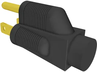 Power Plug 3D Model