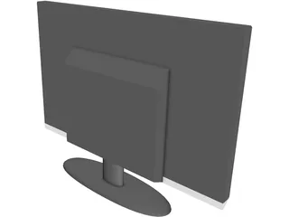 LCD TV Samsung 3D Model