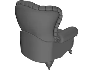 Armchair 3D Model