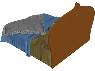 Bed 3D Model