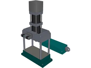 Press Machine 3D Model