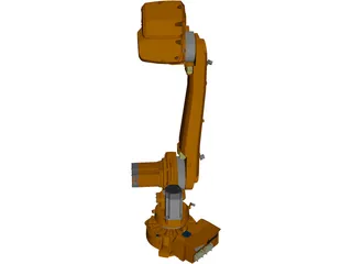 ABB IRB4600 Indistrial Robot 3D Model