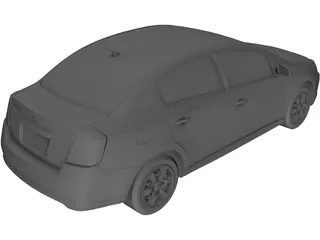 Nissan Sentra (2012) 3D Model
