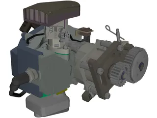 Engine Modellsport Solo 3D Model