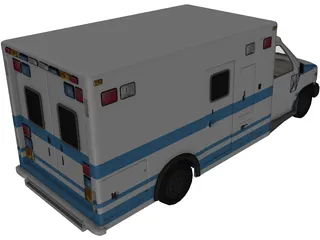 Ambulance 3D Model