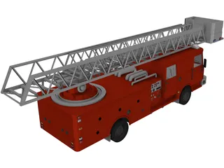 Firetruck 3D Model